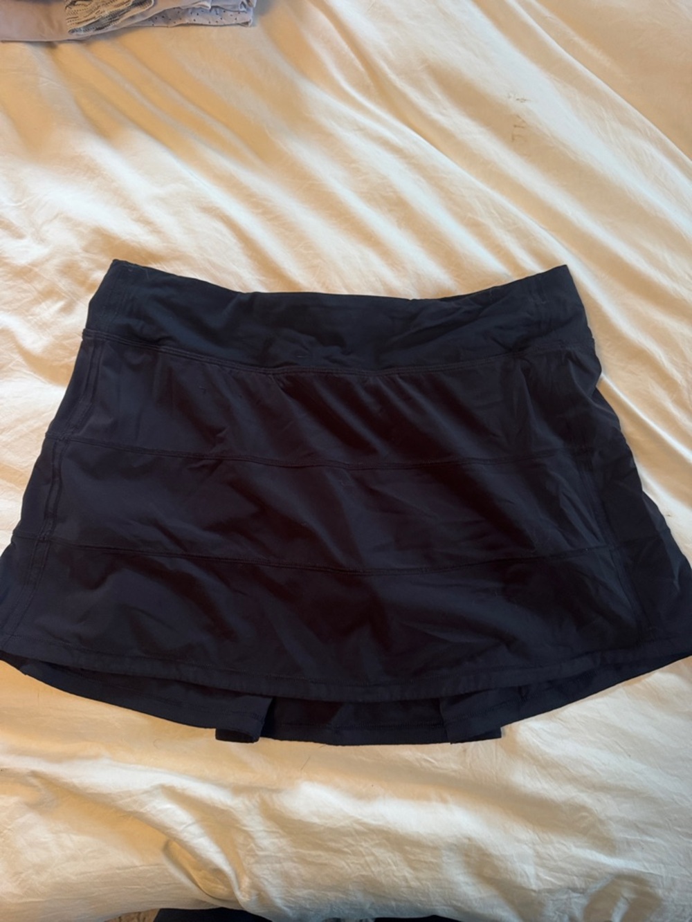 lululemon athletica Black Athletic Skort